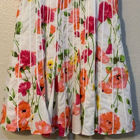 Guess Jeans Sundress Floral Junior’s Sz 3 Multi Color Spaghetti Strap Mini. - Picture 4 of 16